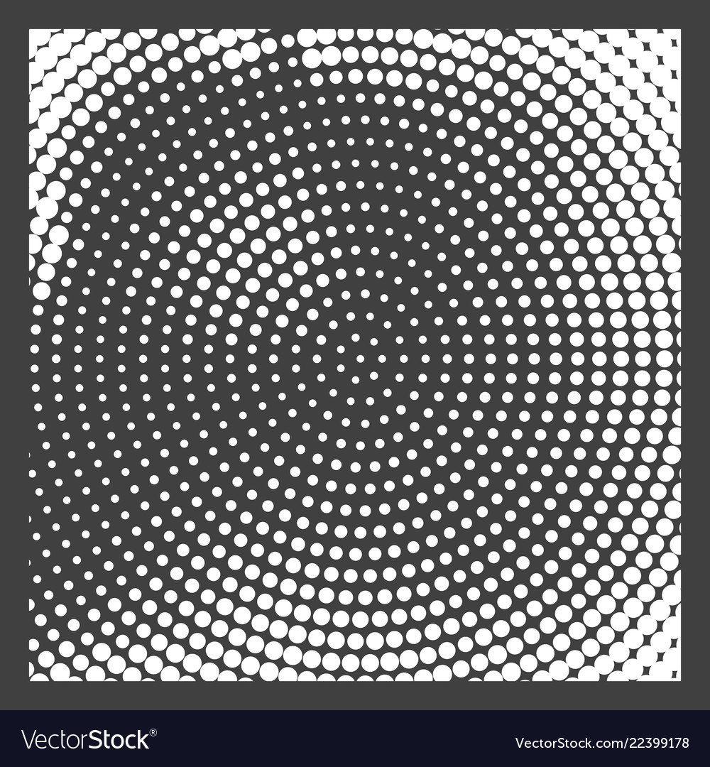 Abstract halftone background vector image Abstract halftone background