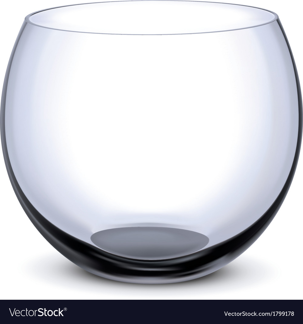 Download Fish bowl Royalty Free Vector Image - VectorStock