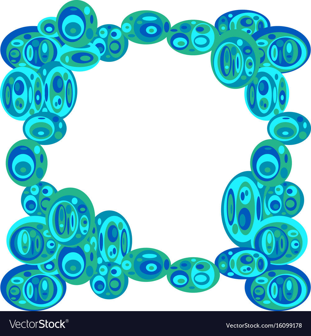 Frame with ovals