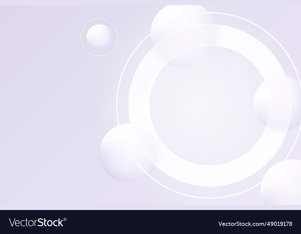 Light background with glass morphism effect vector image Light background with glass morphism effect