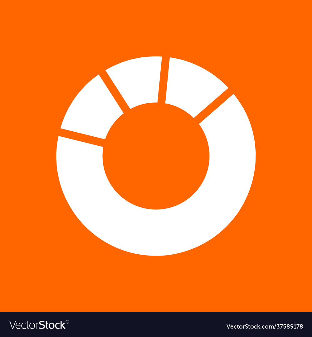 Pie chart and background