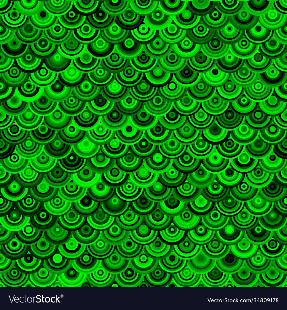 Seamless green chain mail dragon scales simply Vector Image