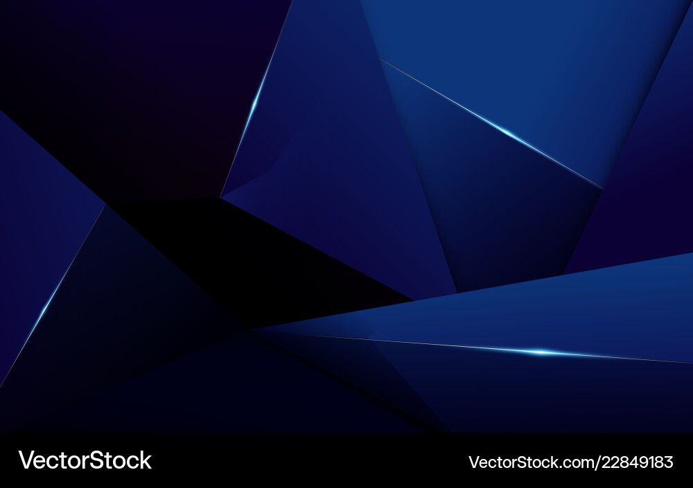 Abstract polygonal pattern luxury background Vector Image