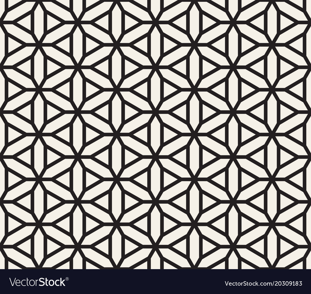 Geometric Triangle Pattern