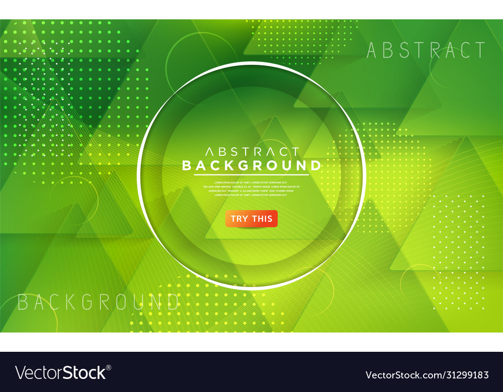 Modern dynamic gradient green background