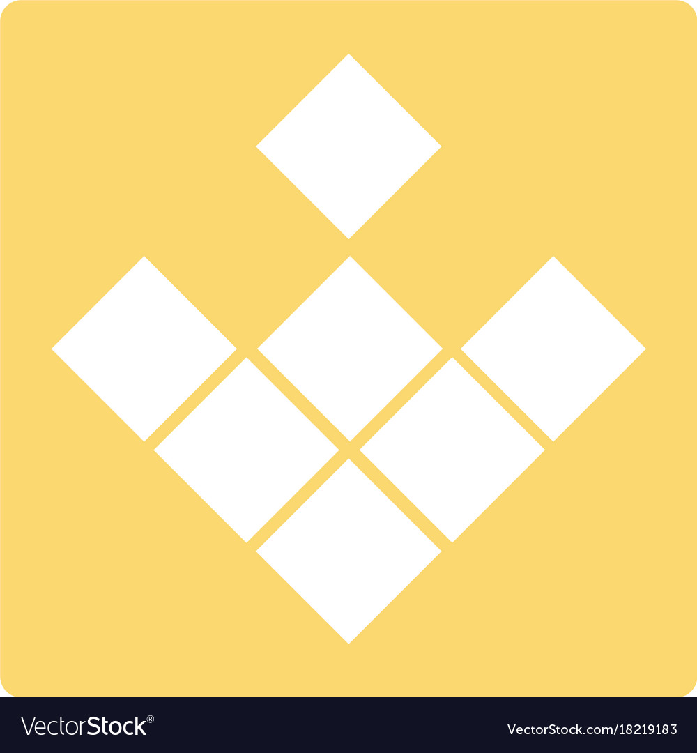Pointer arrow in modern flat style button