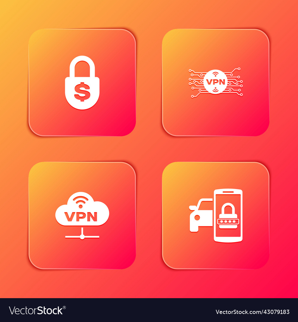 Set money lock vpn with microchip circuit