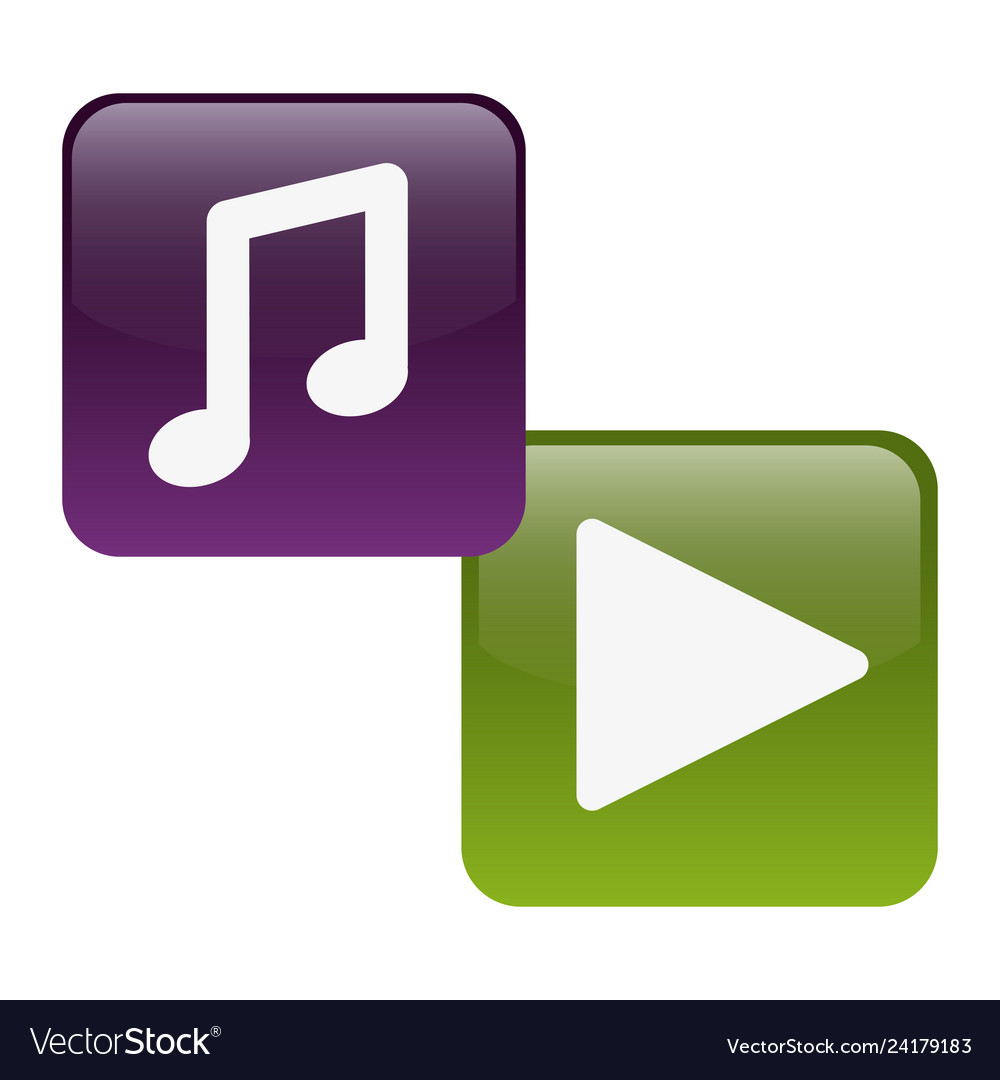 Set of applications menu
