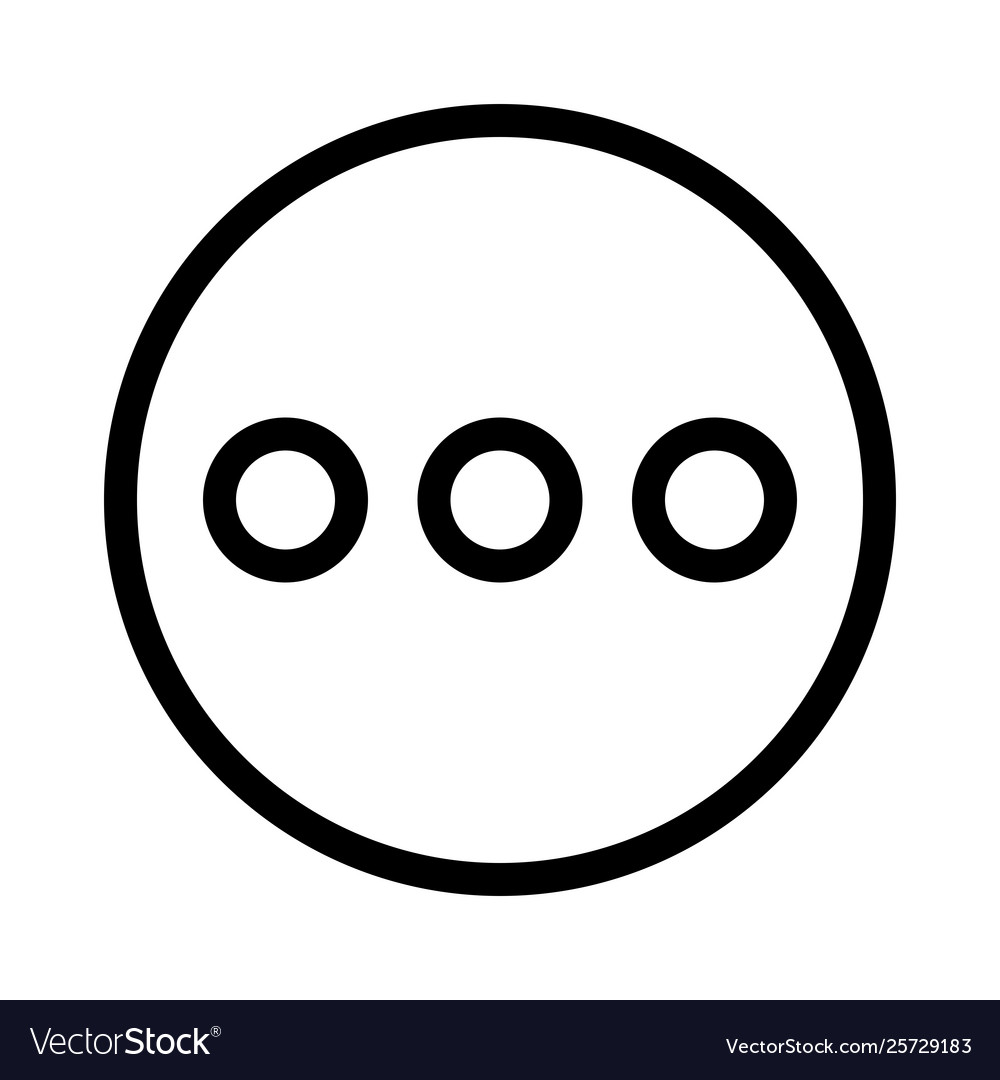 Three Dots Menu Expand