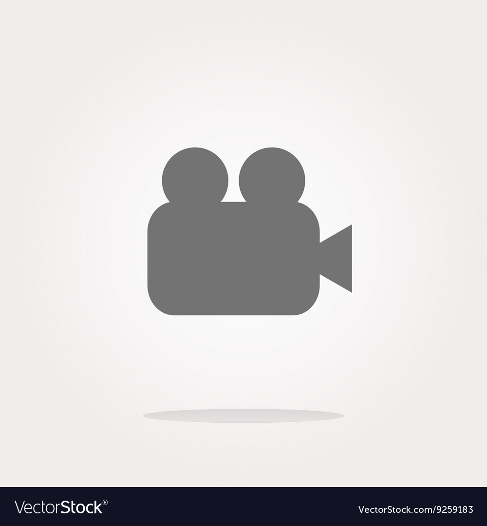Video camera icon web app button