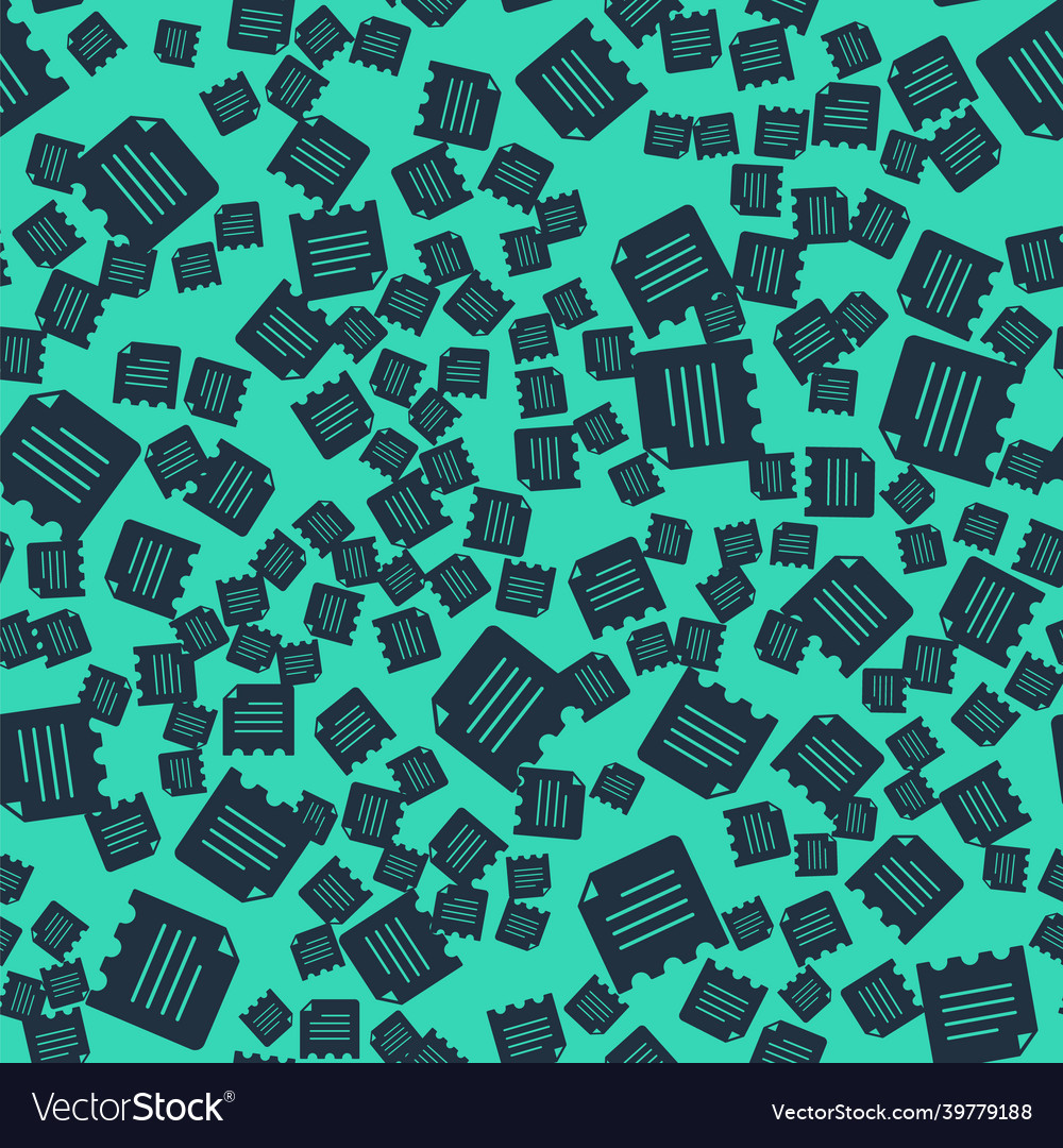 Black notebook icon isolated seamless pattern vector image Black notebook icon isolated seamless pattern