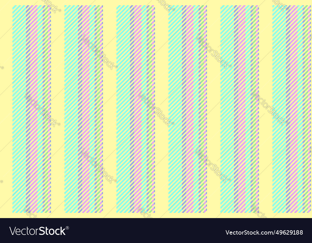 Lines vertical stripe of pattern fabric vector image Lines vertical stripe of pattern fabric