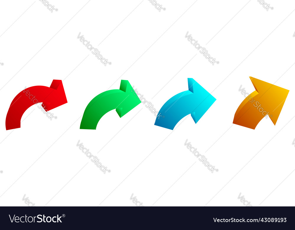 Runder Pfeilzeiger Formelement vector image Runder Pfeilzeiger Formelement