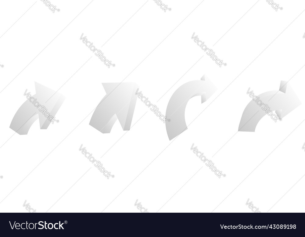 Runder Pfeilzeiger Formelement vector image Runder Pfeilzeiger Formelement