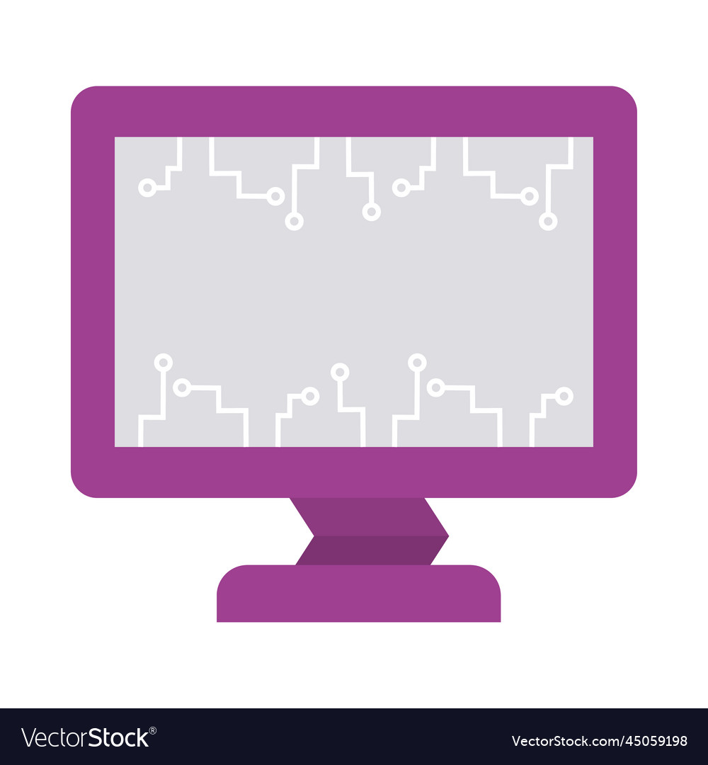 Computer with electronic circuit