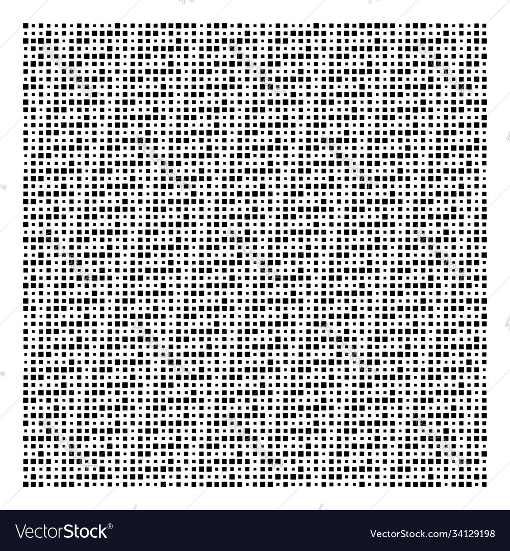 Cube square geometric halftone cubic Vector Image Cube square geometric halftone cubic