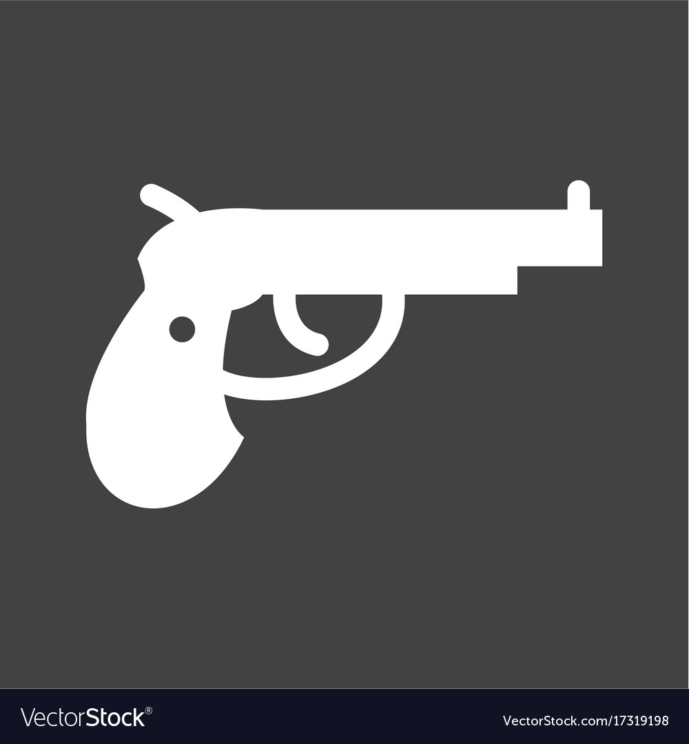 Pistol Royalty Free Vector Image - VectorStock