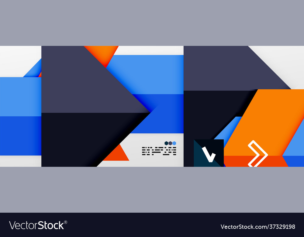 Shiny color triangles and geometric shapes Vector Image Shiny color triangles and geometric shapes