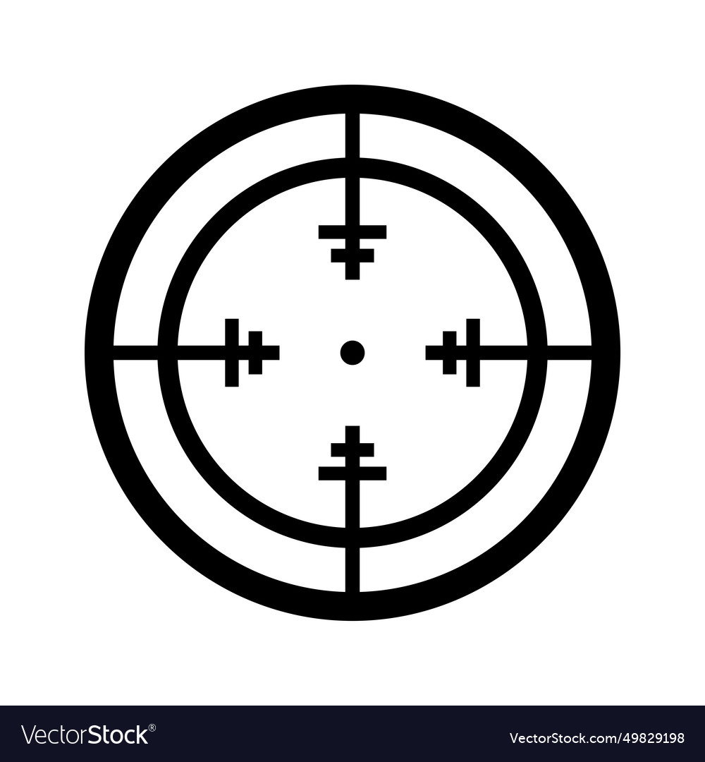 Sniper telescope icon