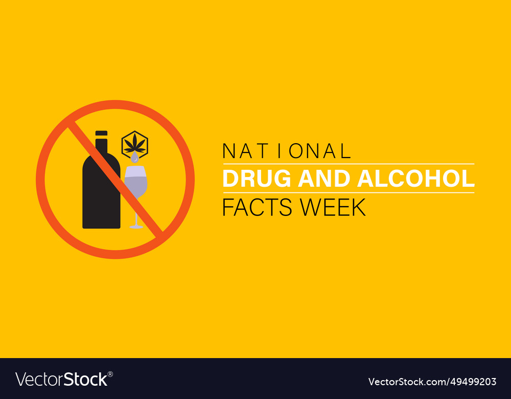 National drug and alcohol facts week template