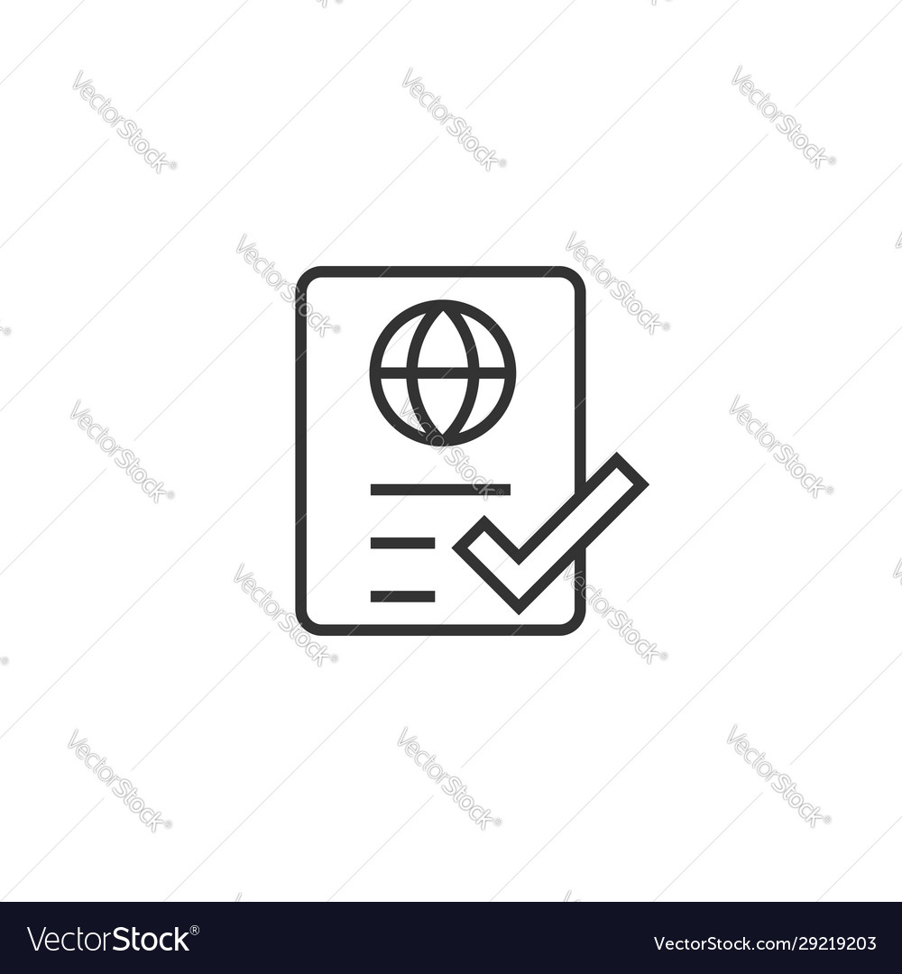 To do list icon in flat style document checklist Vector Image To do list icon in flat style document checklist