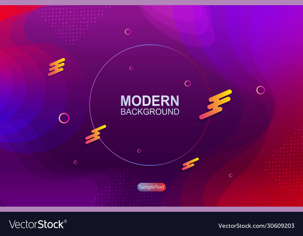 Violet background with gradient abstract oval