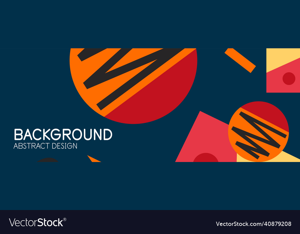 Abstract background with blocks lines geometric vector image Abstract background with blocks lines geometric