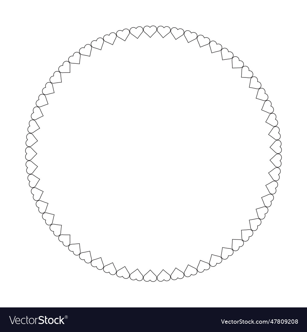 Circle frame round border design shape icon