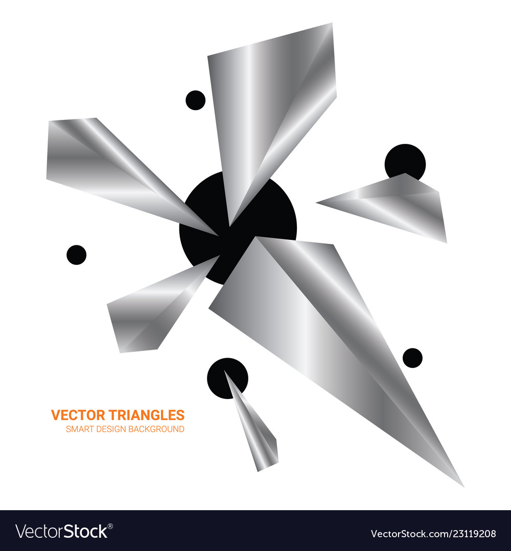 Concept gray polygon dynamic modern style template