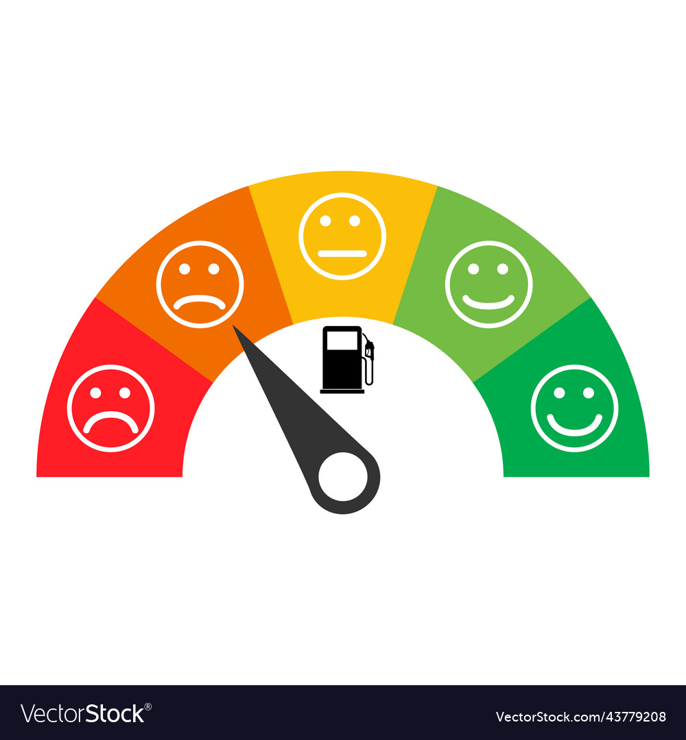 Fuel car indicator icon gauge petrol automobile