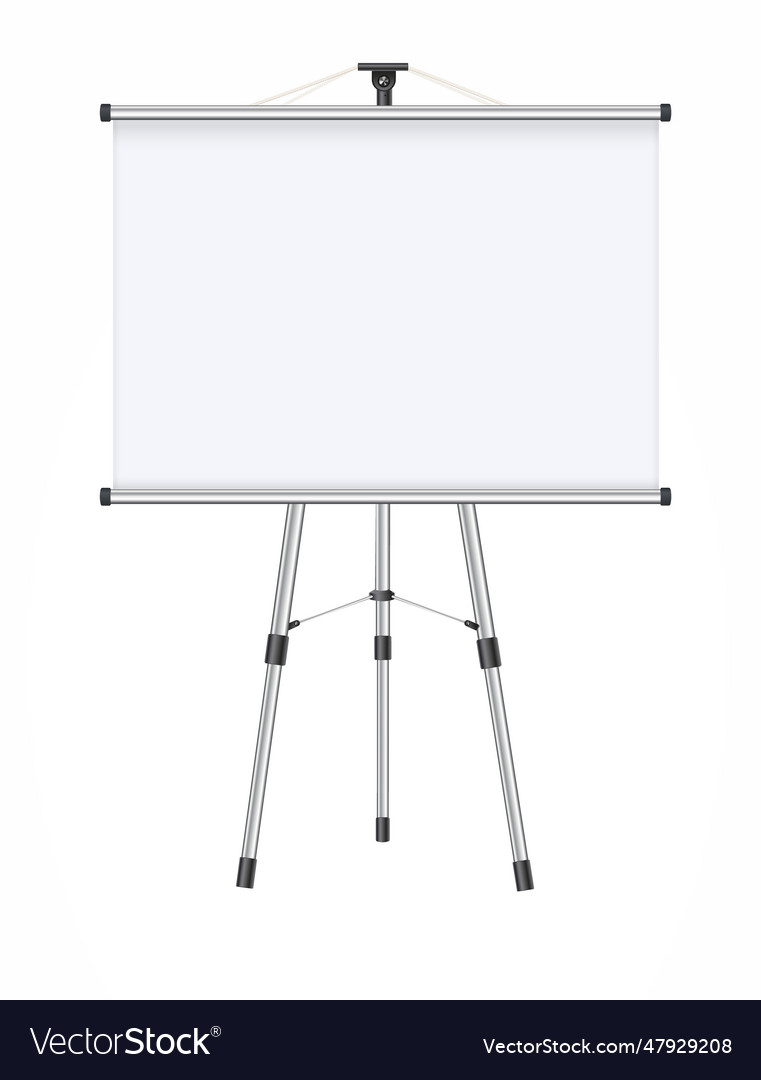 Horizontal screen for a projector Royalty Free Vector Image