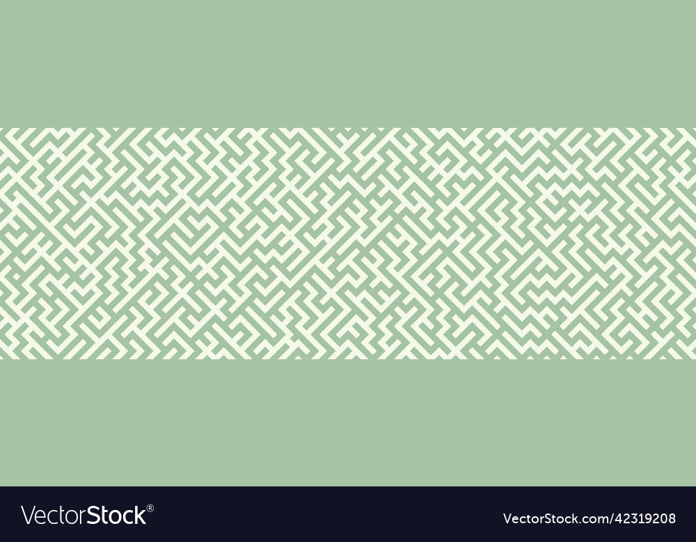 Seamless color abstract maze pattern for texture