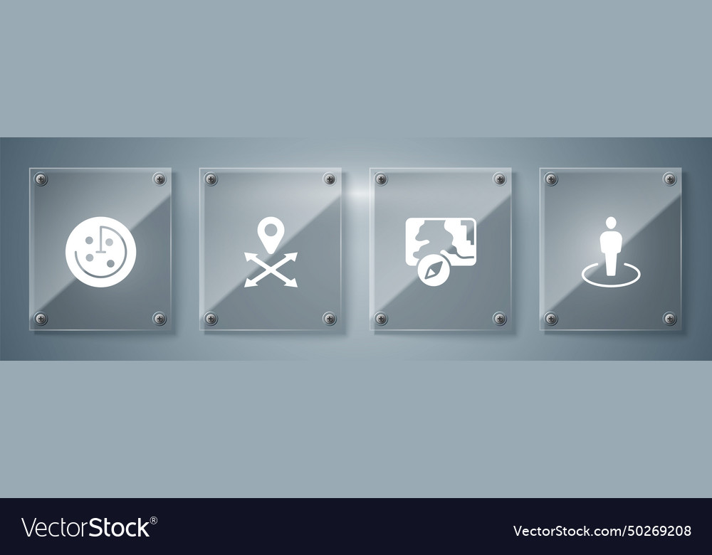 Set location with person city map navigation