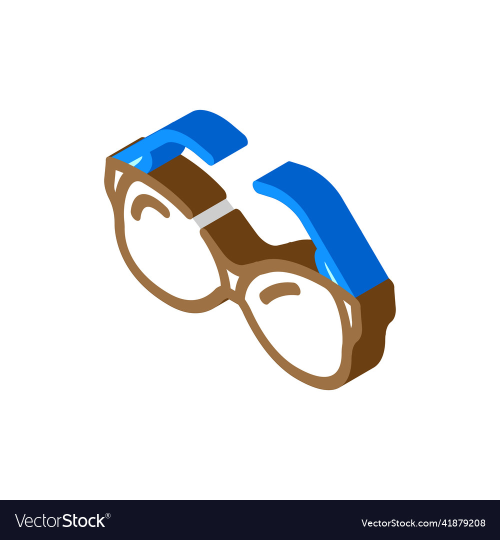 Sonnenbrille Zubehör isometric icon