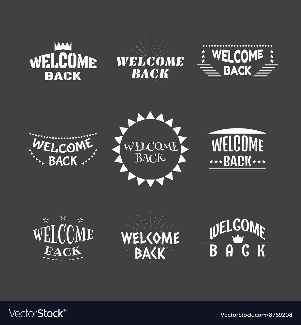 Welcome Back Celebration Set