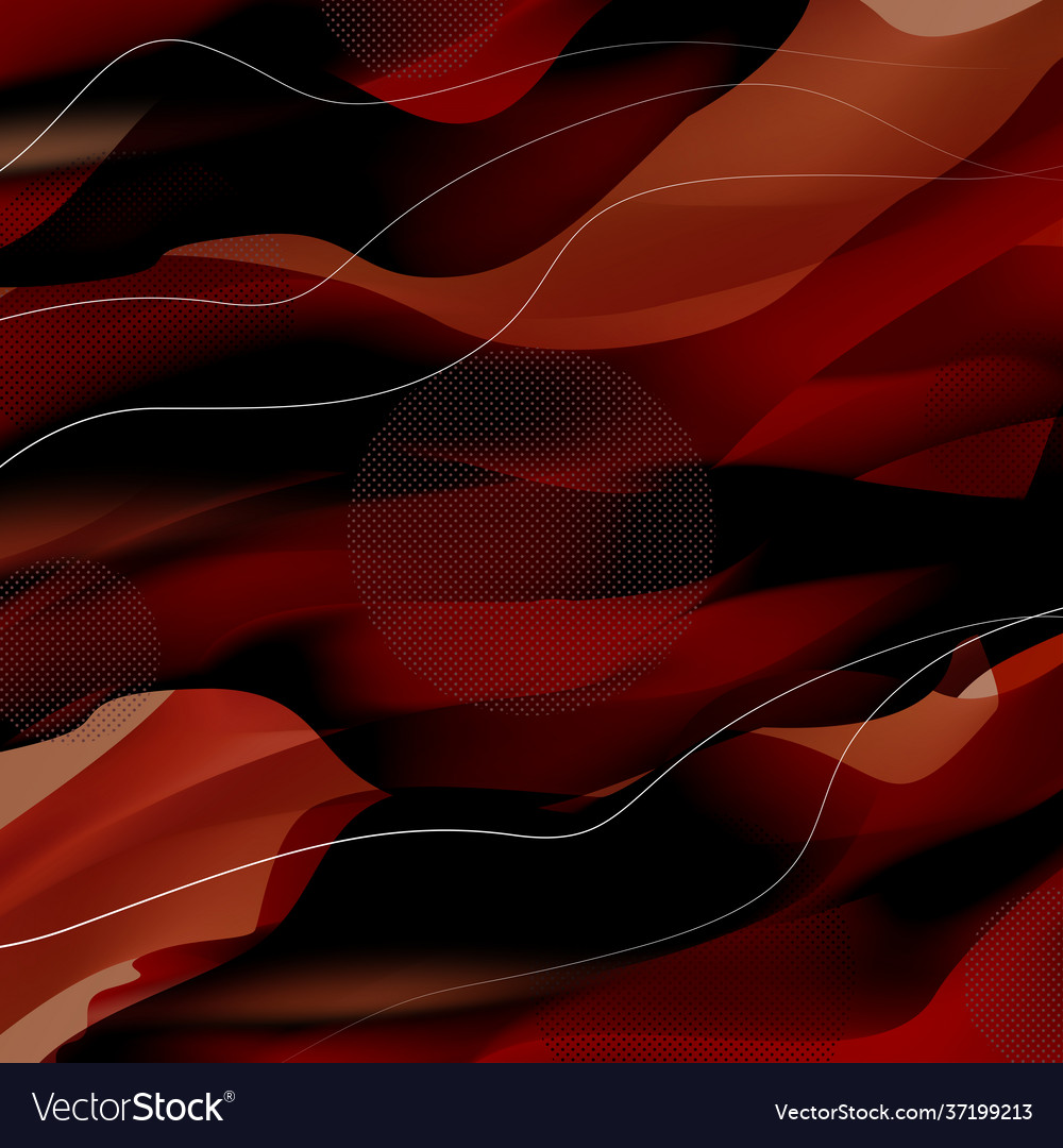 Abstract background curved lines in dark red vector image Abstract background curved lines in dark red