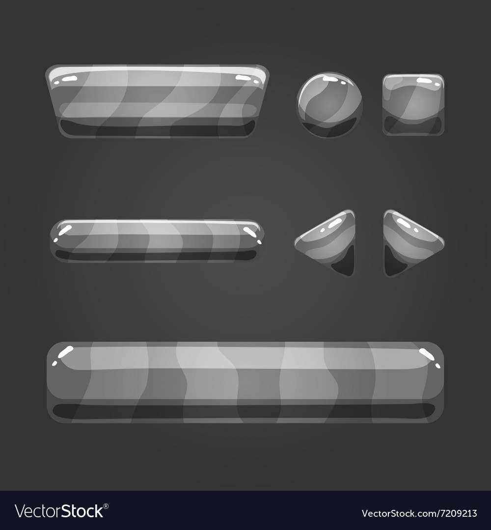 Set of button for game design - 10