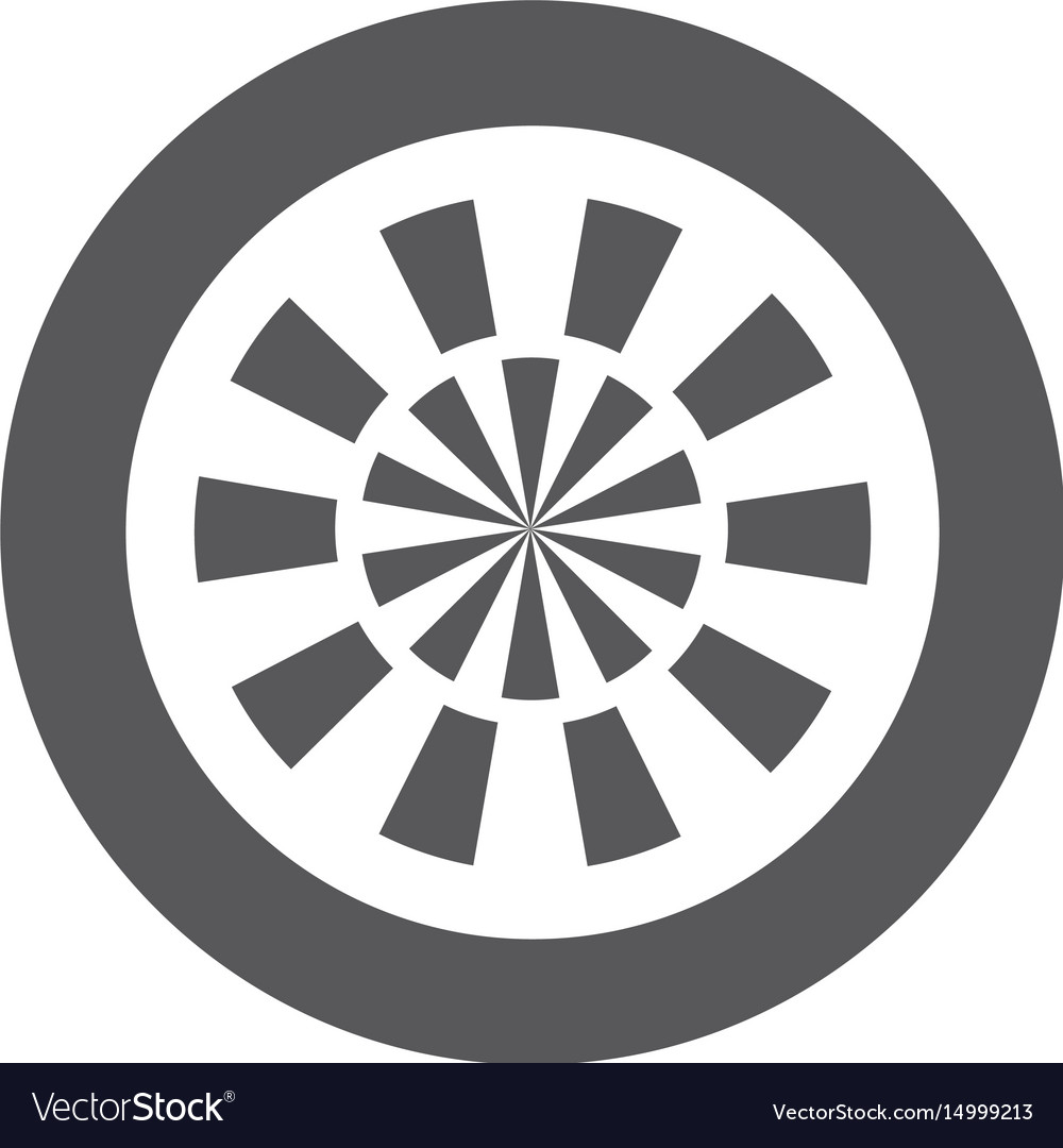 Target goal isolated icon