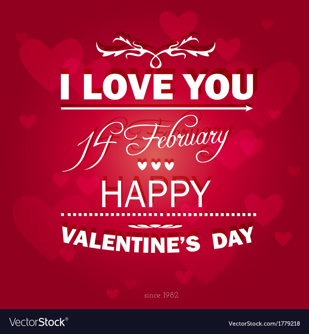 Happy valentines day background