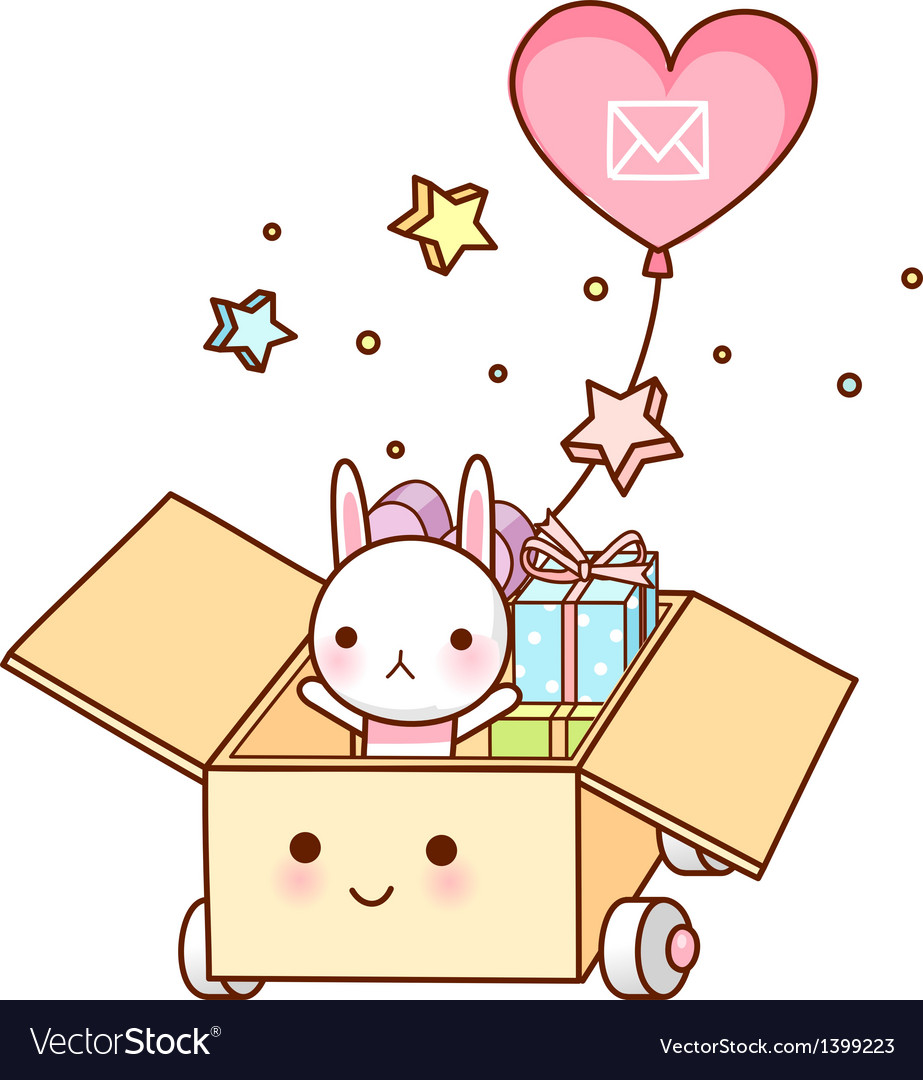 A box is open