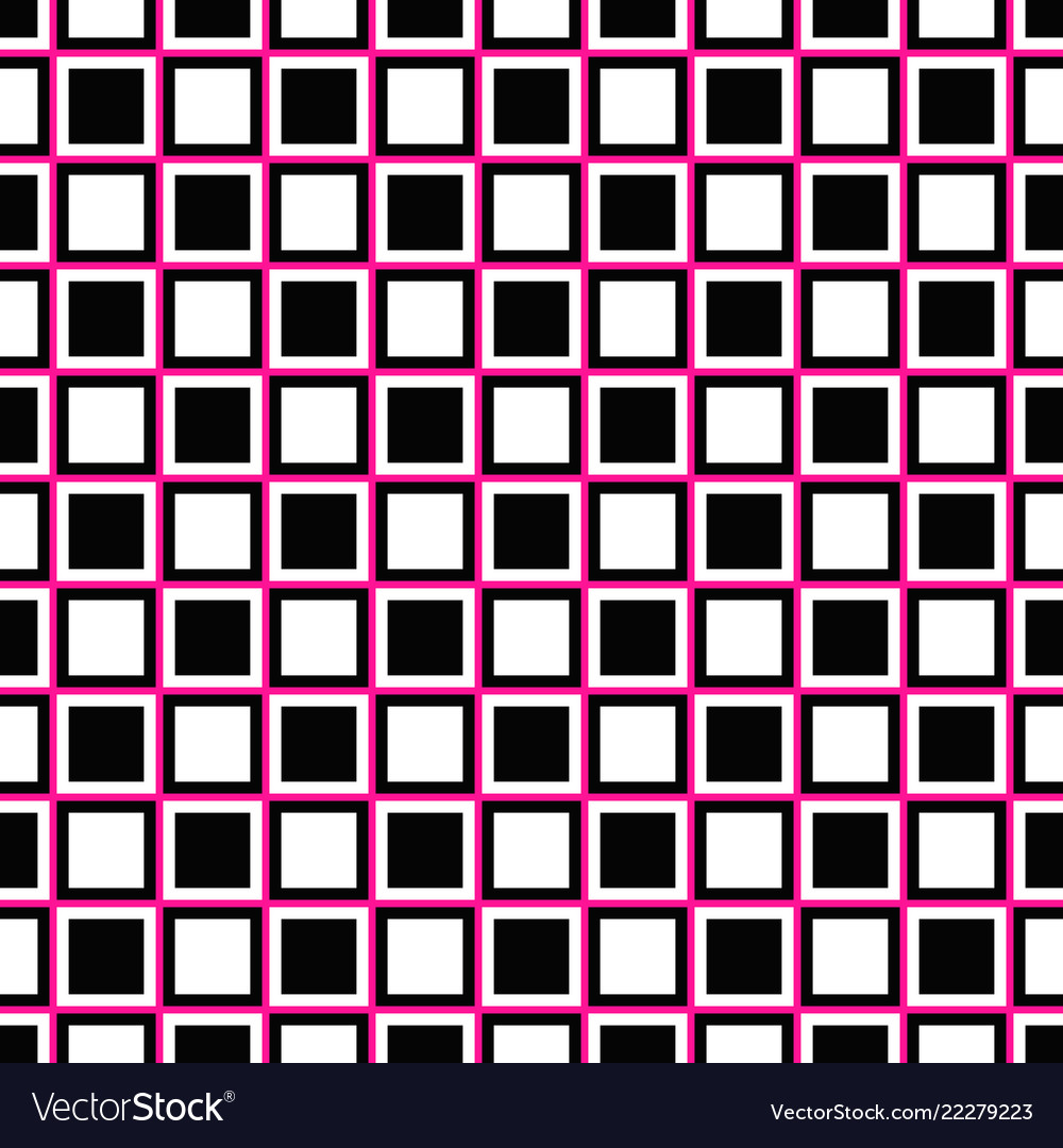 Geometrical seamless pattern - square design Vector Image Geometrical seamless pattern - square design