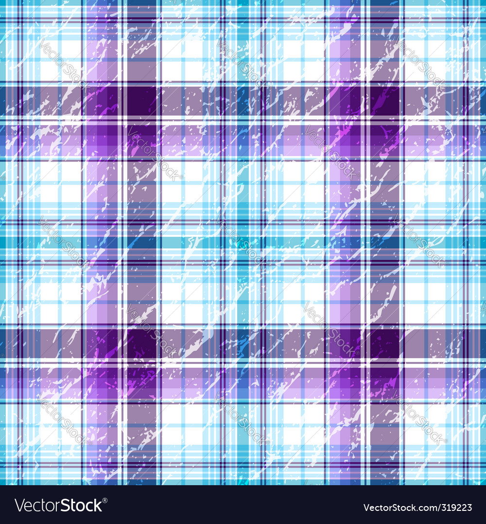 Grunge Checkered Tartan Pattern