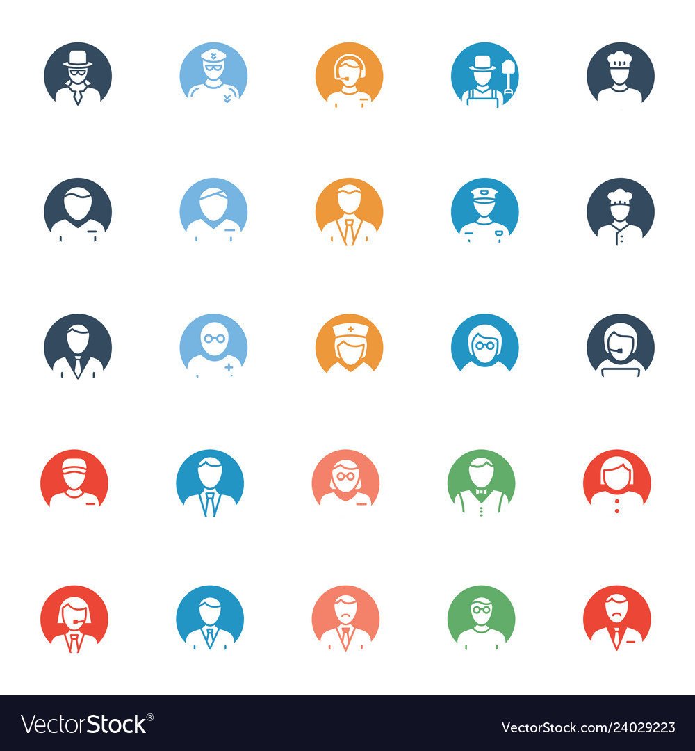 Professional icons set that can easily mod