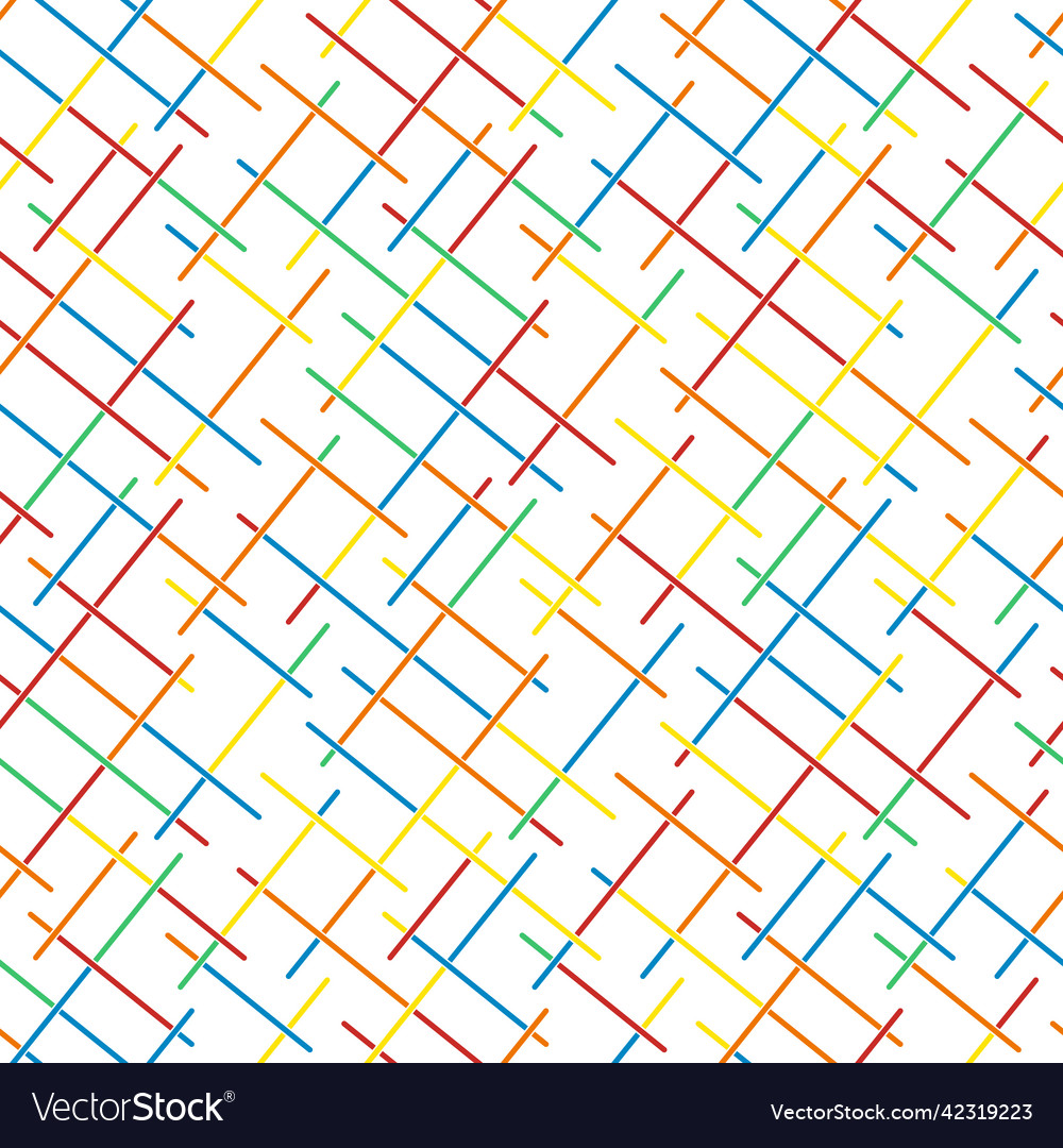 Seamless color abstract pattern of multicolored