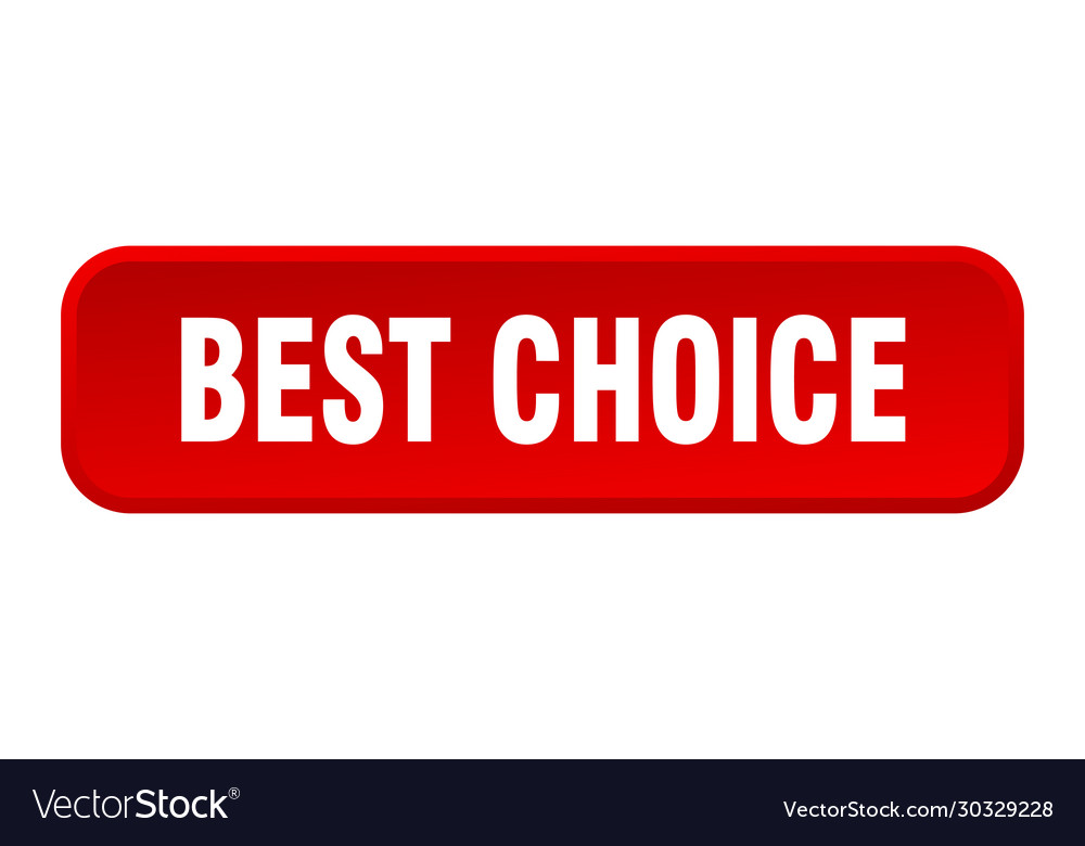 Best choice button square 3d push