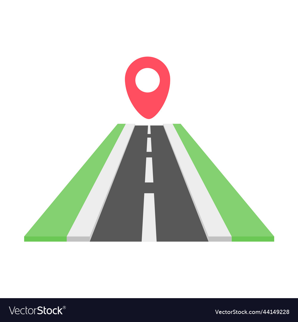 Map on the phone for navigation sender to receiver vector image Map on the phone for navigation sender to receiver