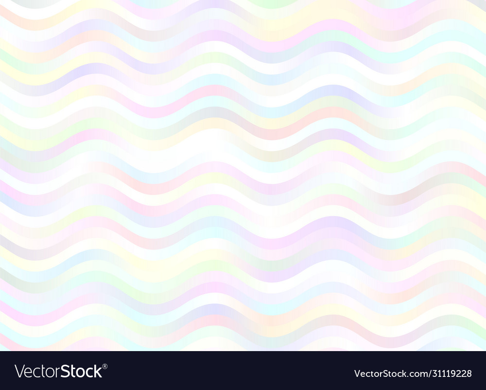 Pastel color waves background pattern light Vector Image Pastel color waves background pattern light