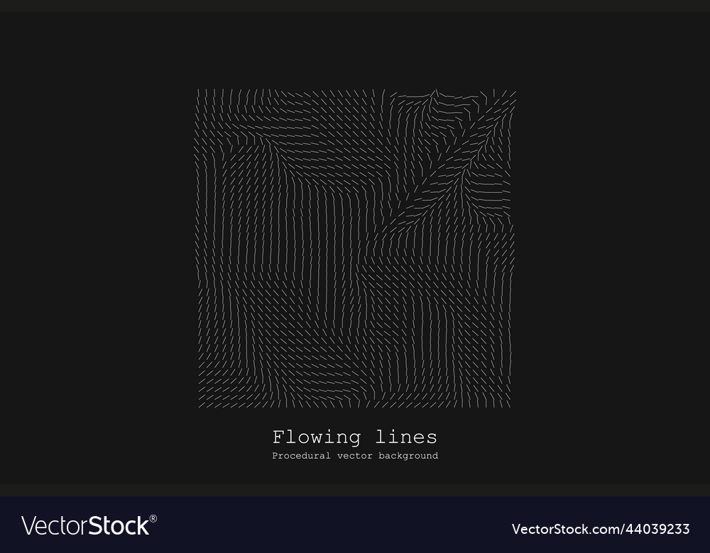 Abstract line matrix pattern noise flow dynamic vector image Abstract line matrix pattern noise flow dynamic