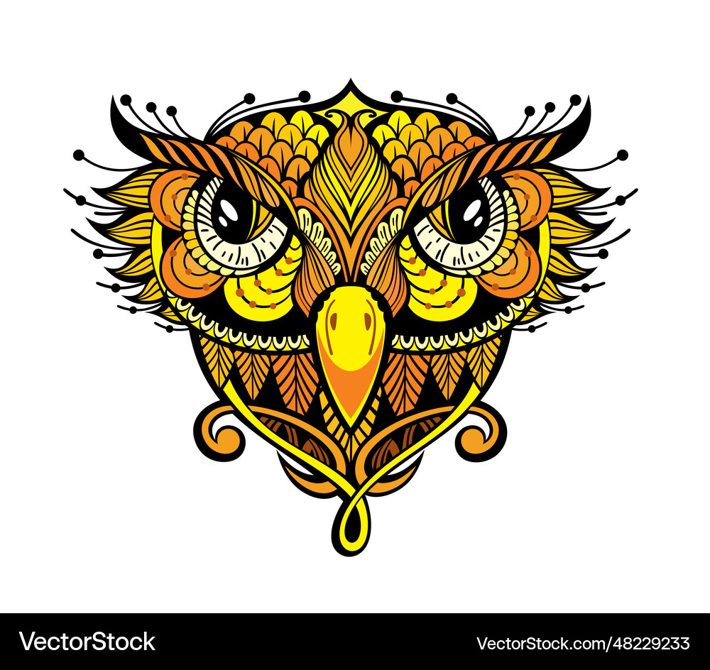 Cute owl Royalty Free Vector Image - VectorStock