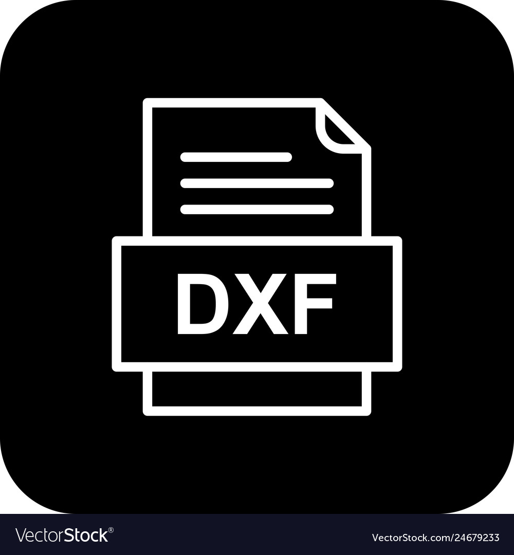 Dxf file document icon